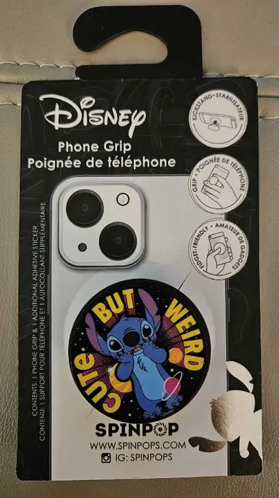 Brand New Spinpop Disney Stitch Phone Grip, View more
