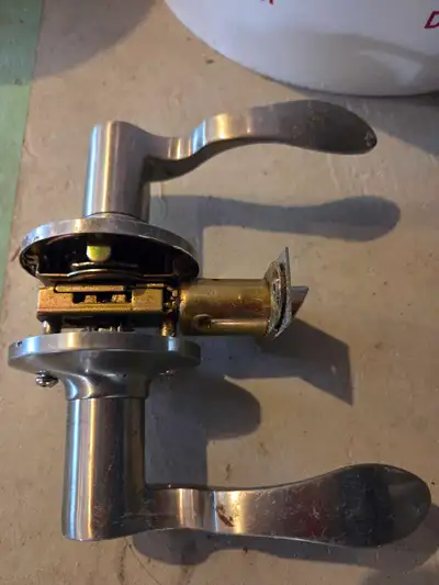Door handles (3) brushed stainless, View more
