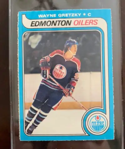 Wayne Gretzky rookie card, View more