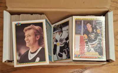 1990-91 Bowman Hockey Set, with Hat Tricks Inserts, View more