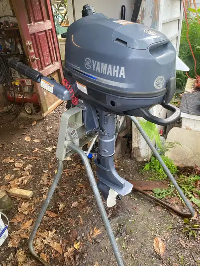Selling a like-new 2012 Yamaha F6 4-stroke outboard motor with only 2 hours on it. Carburetor just s...