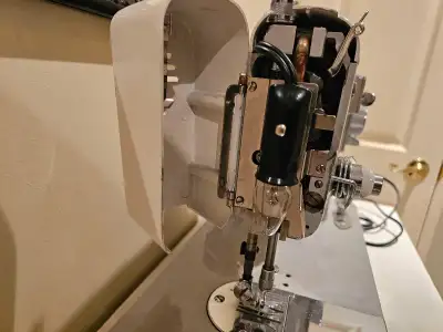 Vintage Viking sewing machine, a true gem for sewing enthusiasts! This machine is in good working co...