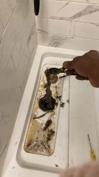 sink and drain cleaning , View more