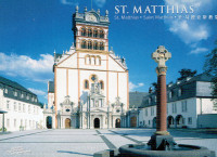 ALLEMAGNE.Carte Postale Touristique "TRIER. St. MATTHIAS".