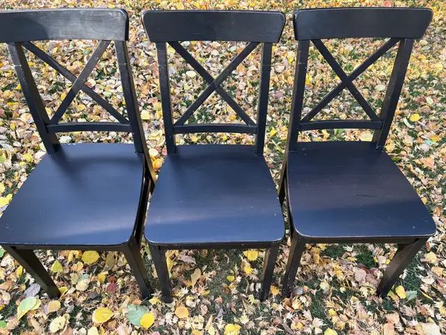 IKEA ingolf chairs (3)