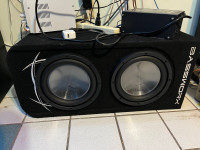 2 10” clarion subwoofers