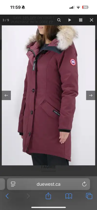 Rossclair Canada Goose, View more