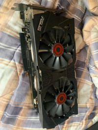 USED Asus STRIX GeForce GTX 970 4 GB Video Card Great for gaming