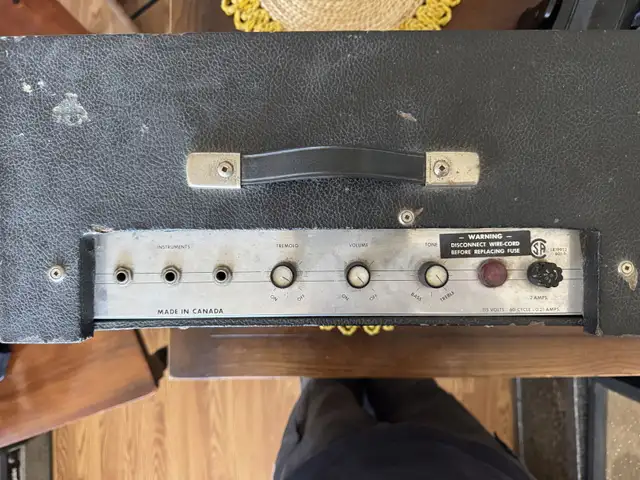 Pepco Pine Electronics « Trend » guitar tube amplifier in Amps & Pedals in City of Toronto - Image 3