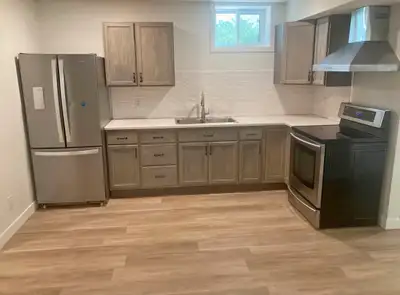 1 bedroom basement apartment for rent