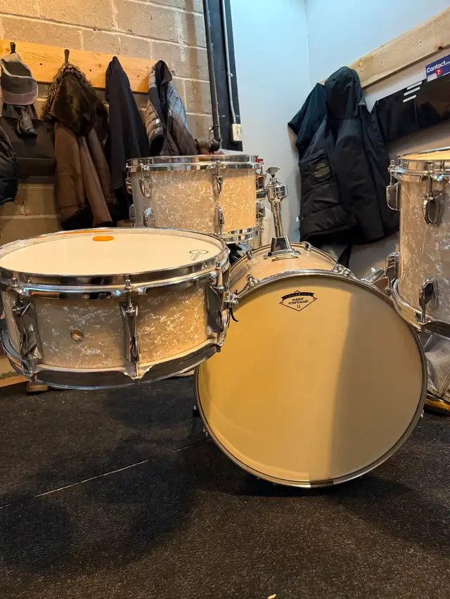 Yamaha Hipgig Sr. Portable Drum Kit – White Marine Pearl in Drums & Percussion in City of Montréal - Image 5