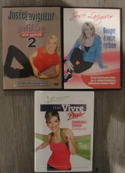 3 dvd d'exercices  +  disque magnétique, View more