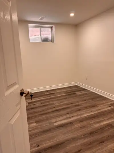 Brand New Walkout Basement Three Bedrooms Two washrooms Nearby Conestoga College Only for Indian cou...