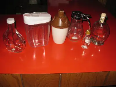 POTS À SIROP & À JUS - THERMOS ET MANCHONS DE TOUTES SORTES, View more