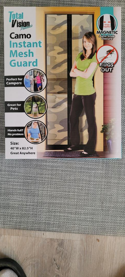 Magnetic Screen Door Mesh  (New), View more