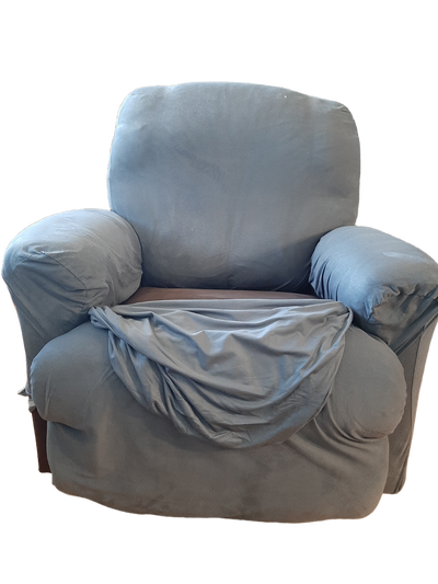 Oversized Rocker Recliner with Cover, Chair, Sofa, Chesterfield,, View more