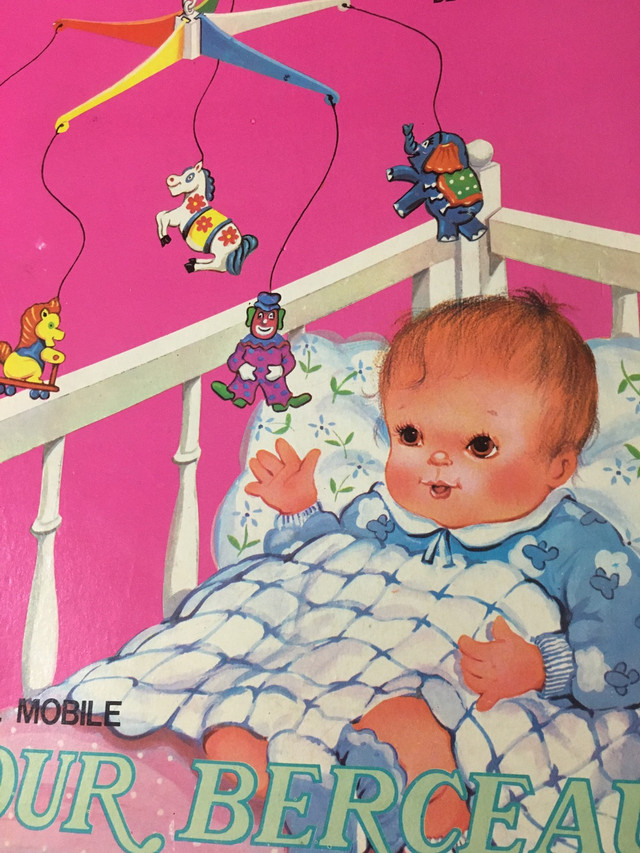 VTG Baby Crib Mobile NIB in Cribs in Guelph - Image 3