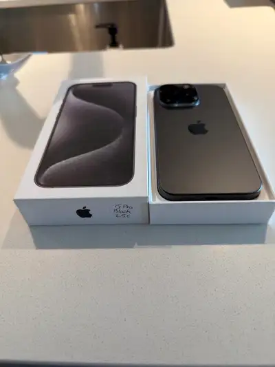 iphone15 Pro 256 GB Black Titanium, View more