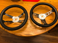2 steering wheels