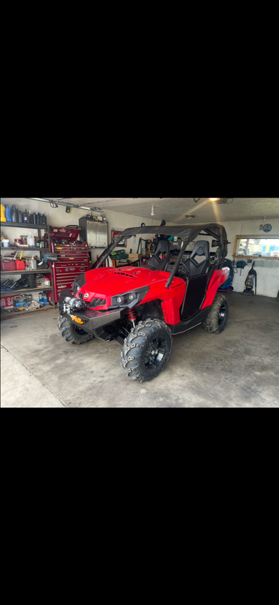 2013 Can-Am Commander efi 1000XT 4x4 dump box Lots of power 4100 KMS 226 engine hrs Sport mode Upgra...
