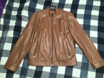 Men's Leather Jacket, View more