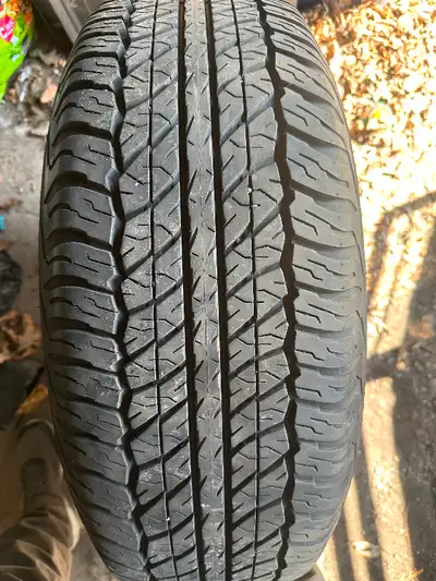 Dunlop Grandtrek 265 70 17 made in Japan,almost new ,about 5000 km -700$ set of 4 Also OEM Toyota ri...