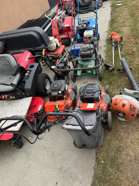 Lawn maintenance equipment 