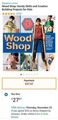 Wood Shop Handy Skills and Creative Building Projects for Kids.