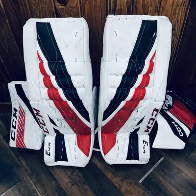 Matching Set of CCM Goalie Equipment 29+1” & Jr. Gloves, View more