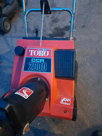 Toro CCR 2000 Snowblower, View more