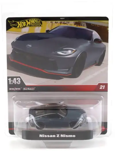 1:43 Hot Wheels Premium 2025 Real Riders HWT06 Nissan Nismo, View more