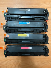 LaserJet Ink Cartridges Set of 4