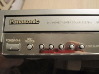 Panasonic Home Theater System With subwoofer for parts