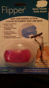 Razor holder, suction cup