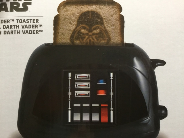 Star Wars toaster new (new in box) in Toasters & Toaster Ovens in La Ronge
