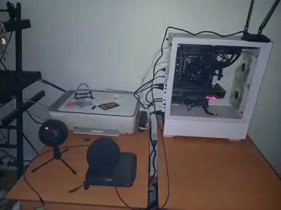 Gaming PC set up, View more