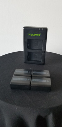 Neewer NP-FW50 Camera Battery Charger Set