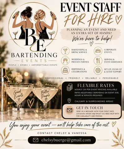 bartending/ event staff , View more