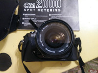 OM2000 body, 35-70mm zom lens, soft body case selling separately