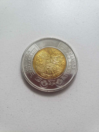  One side special $2 coin