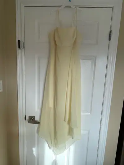 Alfred Angelo soft yellow dress. Size 4, View more