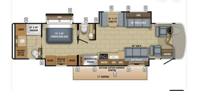 2019 Jayco Embark 39T2 Motorhome - Low Miles in RVs & Motorhomes in Grande Prairie - Image 4