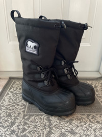 SOREL glacier winter boots-like new