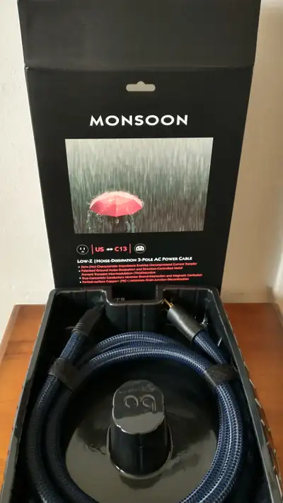 Audioquest Monsoon (câble d'alimentation), View more