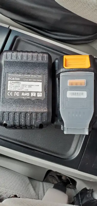 20V Battery Specs】Battery type: Li-ion Voltage: 20V Capacity: 10000mAh. Replacement for Dewalt 20 vo...