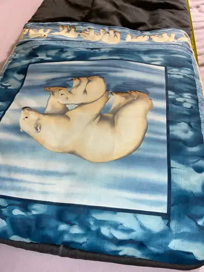 Polar Bear Quillow  New Never Used, View more