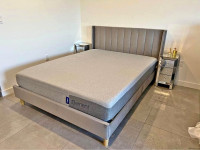 Brand new ~ Queen size Bed with mattress ~ Herman bed