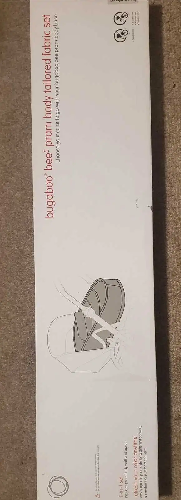 New! Bugaboo Bee5 Pram Body - Grey..  in Strollers, Carriers & Car Seats in St. Catharines - Image 3