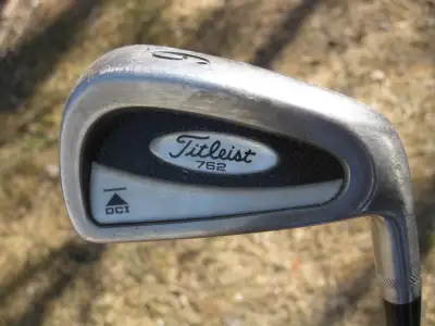 Titleist 762 DCI #6 Iron Right Hand Golf Club in Good Condition. Steel shaft. Grip is good. This is...
