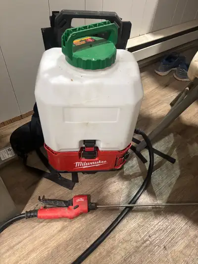 Milwaukee back pack sprayer , View more